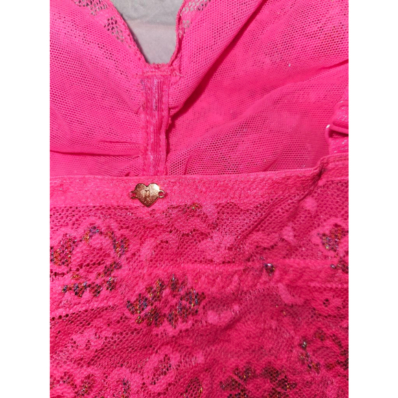 Victoria's Secret PINK Lace Bralette Sz L New - Picture 5 of 12